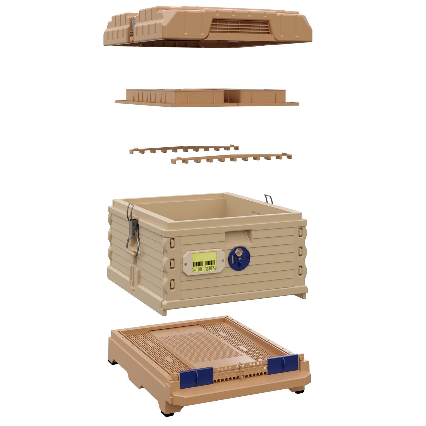 Ergo Insulated Single Brood Box Beehive Set