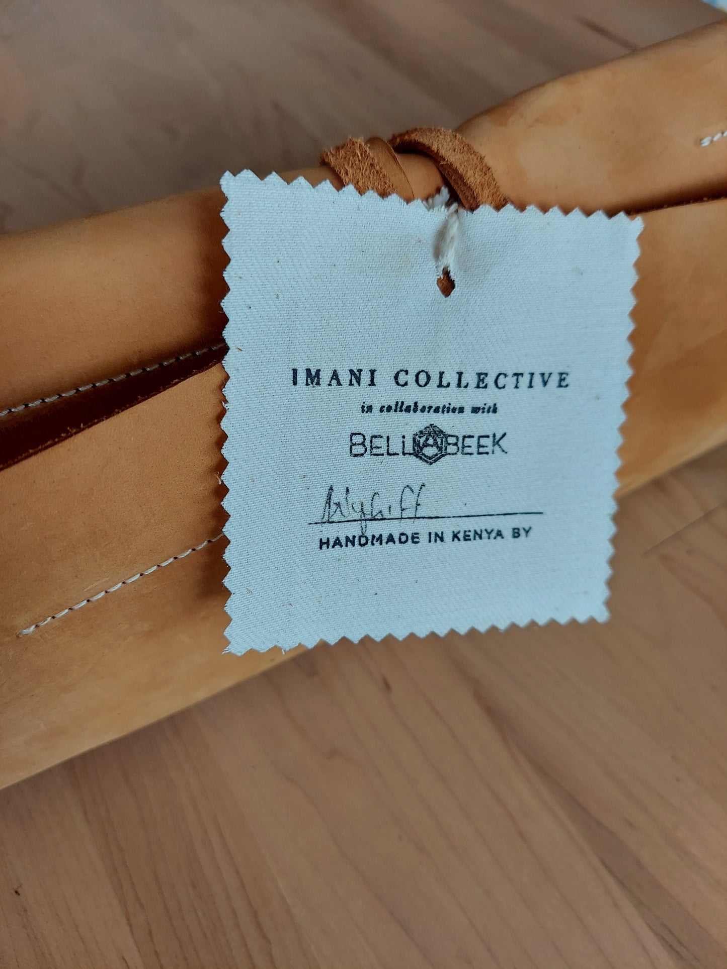 Handmade Kenyan Leather Tool Roll