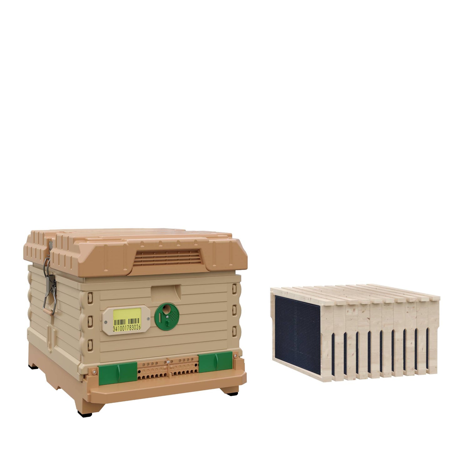 Ergo Insulated Single Brood Box Beehive Set