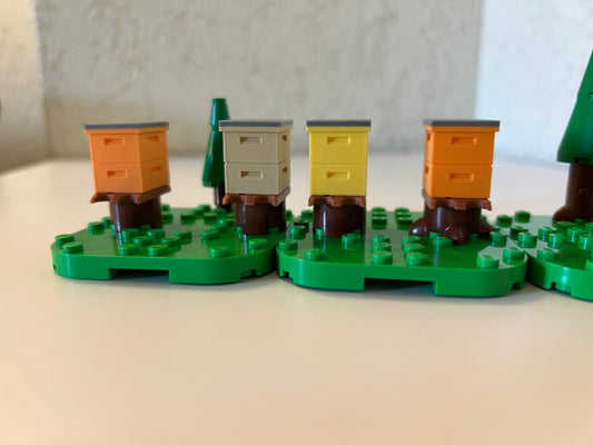 2 lego Compatible Langstroth hives and smoker