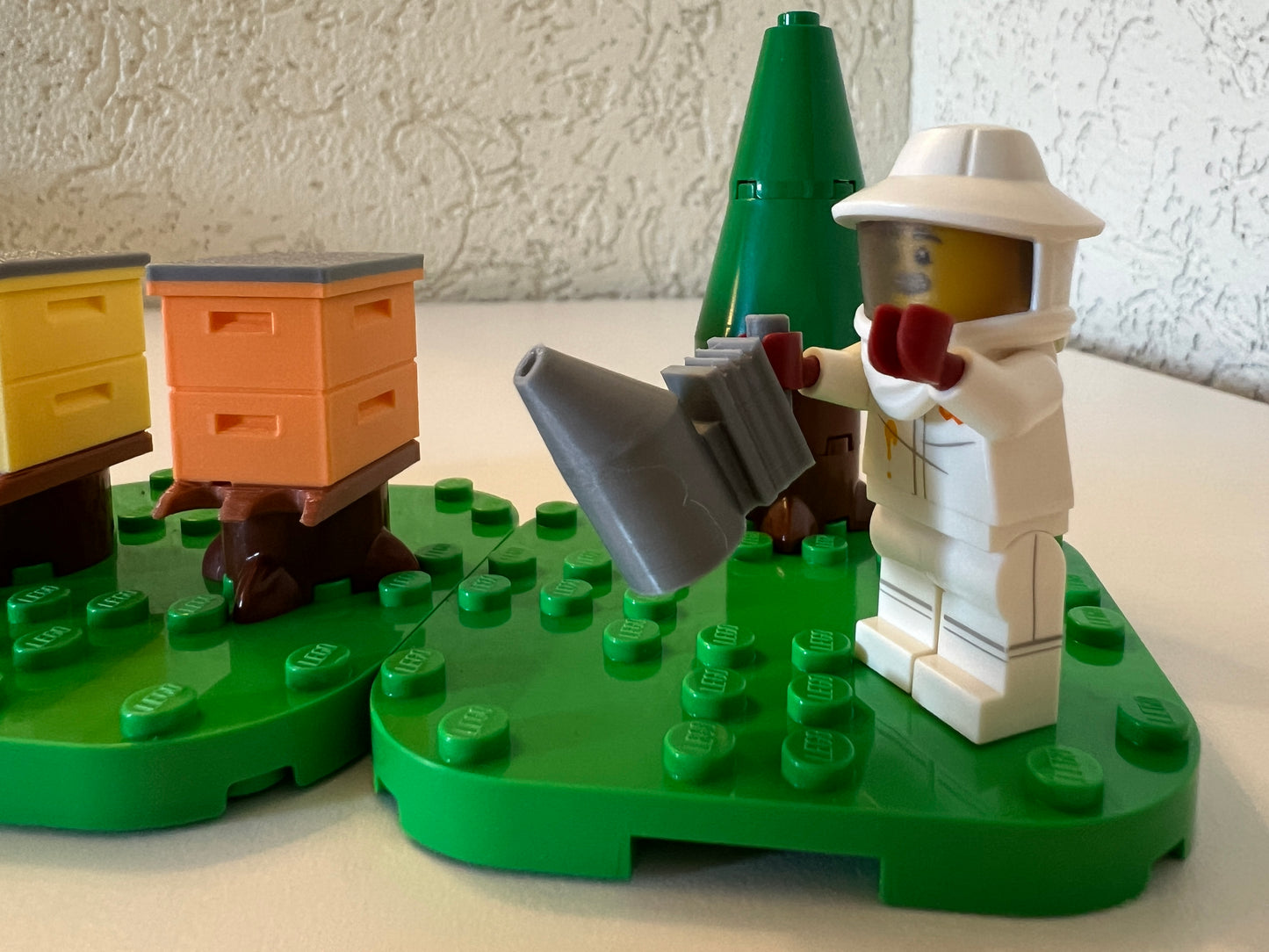 2 lego Compatible Langstroth hives and smoker