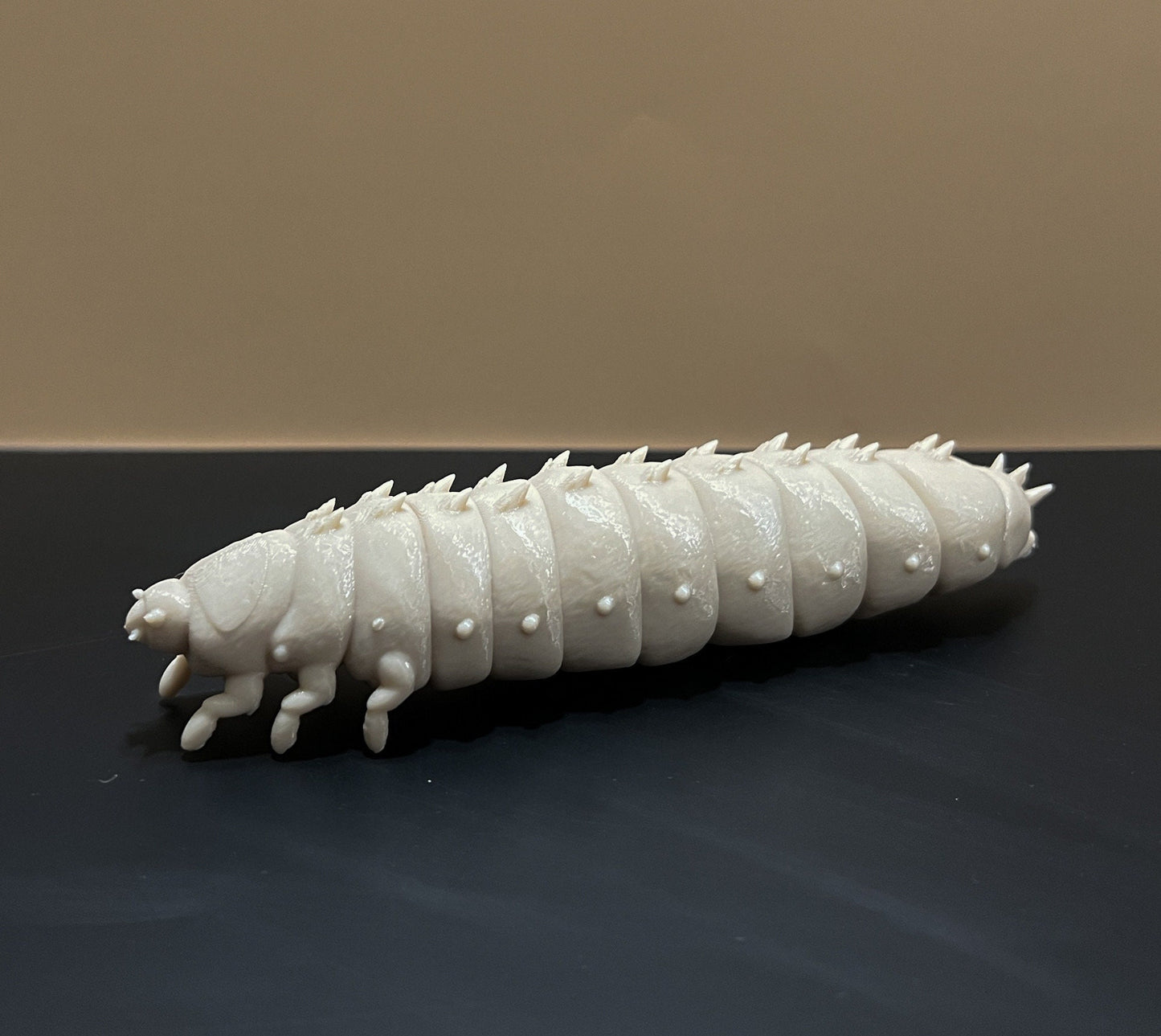 3D printed Small Hive Beetle Larva