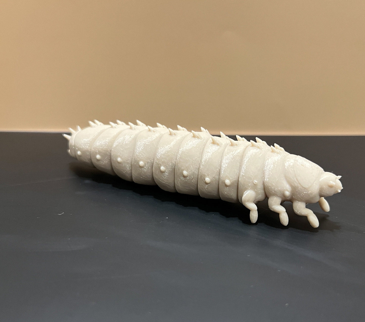 3D printed Small Hive Beetle Larva